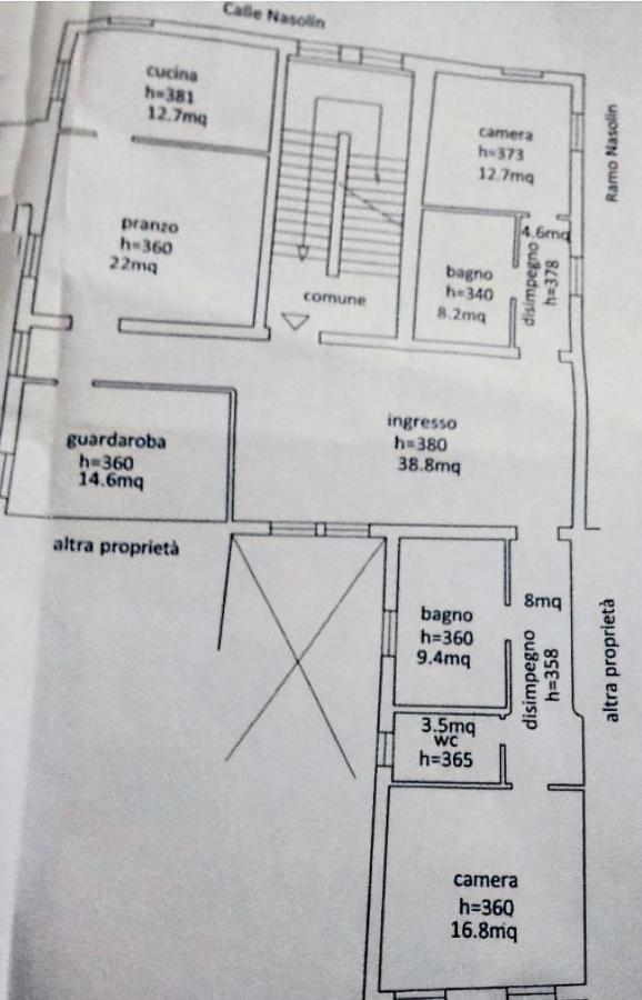 Apartamento Ca Martinengo Venecia Exterior foto